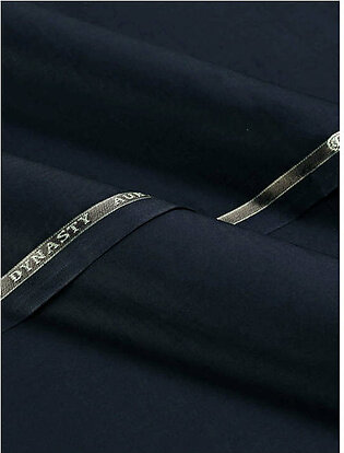 Aura by Dynasty Fabrics Men's Unstitched Cotton Suit - Dark Grey