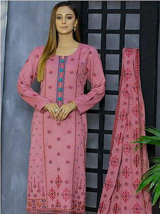 Path Jhar by Sidra Aleem Unstitched Dhanak Embroidered 3Pc Suit SA-007