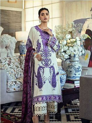 Sana Safinaz Muzlin Winter '21 Unstitched 3 Piece Embroidered Suit 06-A