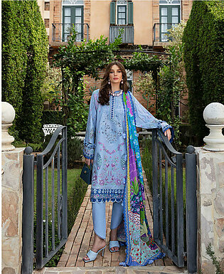 Ilana by Republic Embroidered Lawn Unstitched 3Pc Suit D1-B Elodie