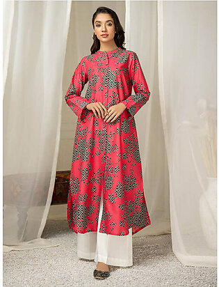 Limelight Summer Unstitched Printed Lawn 1Pc Shirt U2829 Red