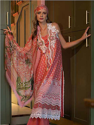 Vital by Sobia Nazir Embroidered Lawn Unstitched 3Pc Suit V-11B