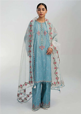 Coco by Zara Shahjahan Embroidered Lawn Unstitched 3 Piece Suit D-06B
