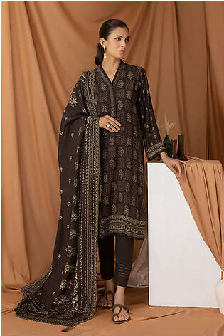 Lakhany LSM Pashmina Printed Unstitched 3Pc Suit PPC-305-B