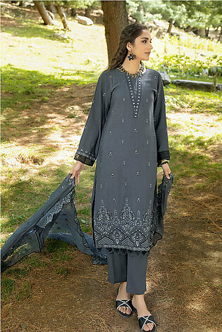 ASC-13 - SAFWA ADORE EMBROIDERED 3-PIECE COLLECTION VOL 02