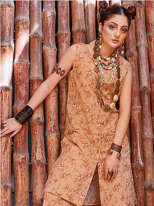 Gul Ahmed Essential Printed Lawn Unstitched 2Pc Suit TL-42006