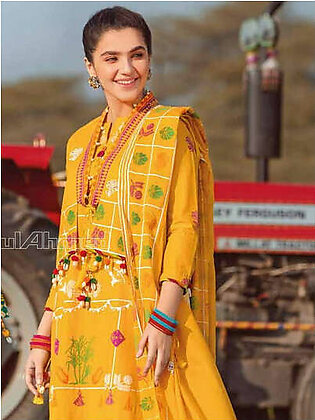 Gul Ahmed Essential Printed Lawn 3Pc Suit CL-22013