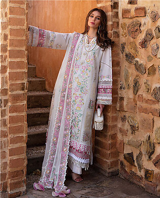 Ilana by Republic Embroidered Lawn Unstitched 3Pc Suit D4-A Rêveuse