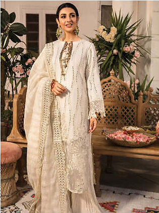 Rang Rasiya Rehmat Luxury Eid Collection Unstitched 3Pc Suit - NUREH