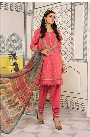 Maria.B M.Prints Embroidered Lawn Unstitched 3 Piece Suit MPT-1111-B