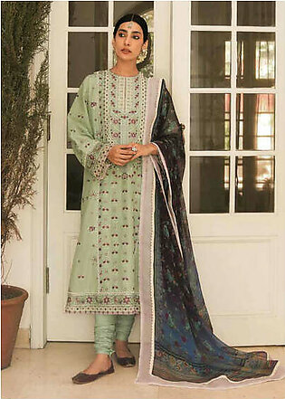 Zara Shahjahan Eid'22 Luxury Lawn Unstitched 3Pc Suit 7B ERAJ