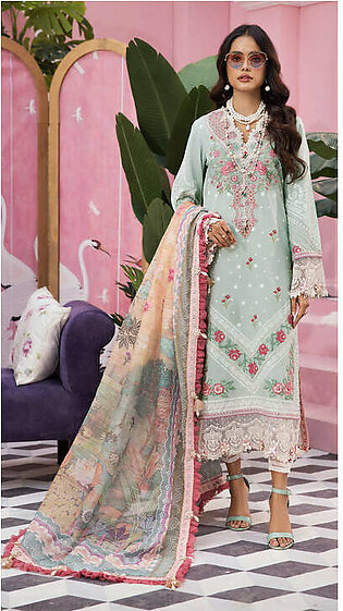 Anaya by Kiran Chaudhry Viva Lawn 3Pc Suit VL22-03 AIZA
