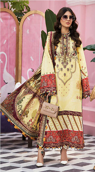 Anaya by Kiran Chaudhry Viva Lawn 3Pc Suit VL22-14 EILEEN
