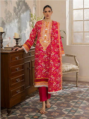 Zellbury Summer Embroidered Lawn Unstitched 3Pc Suit WUS24E31102