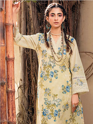 Gul Ahmed Essential Embroidered Lawn Unstitched 2Pc Suit TL-42015