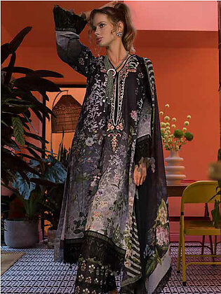 Vital by Sobia Nazir Embroidered Lawn Unstitched 3Pc Suit V-7B