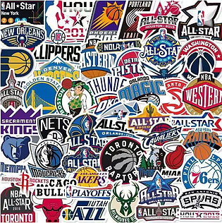 Basketball Team Stickers 45 Plus Pcs
