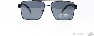 Prada Square Structure Top Bar Sunglasses Black Frame