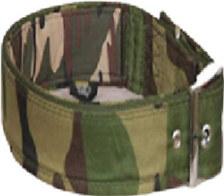Army printed dog collar
