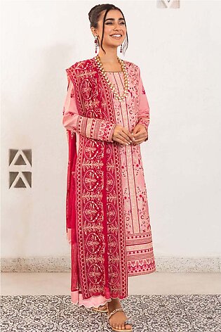 Zellbury Embroidered Cotton Suits Unstitched 3 Piece ZB22UL