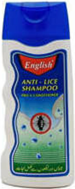 ENGLISH SHAMPOO ANTI - LICE LARGE