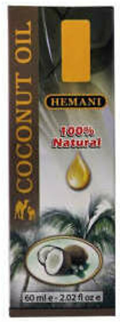 HEMANI COCONUT OIL NATURAL 60 ML