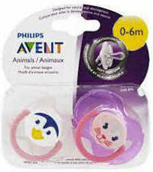 PHILIPS AVENT SOOTHER 0-6 MONTH PCS