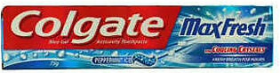 COLGATE TOOTH PASTE MAX FRESH PAPPERMINT BLUE 75 GM