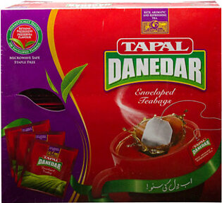 TAPAL DANEDAR TEA BAG 50 ENVELOPED TEA BAGS 100 GM