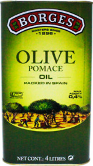 BORGES POMACE OLIVE OIL 4 LTR