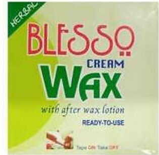 BLESSO HAIR REMOVAL CREAM WAX HERBAL 125 GM PCS