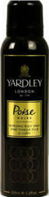 YARDLEY LONDON BODY SPRAY POISE NOIRE 150 ML