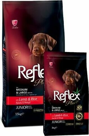 Reflex Plus Medium Large Breed Junior Lamb n Rice