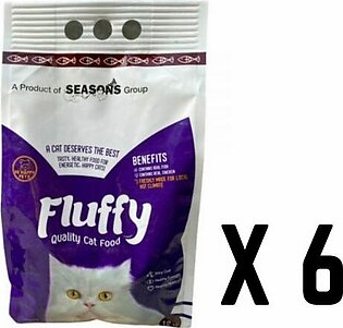 Bundle: Fluffy Cat Food – 1.2 KG x 6