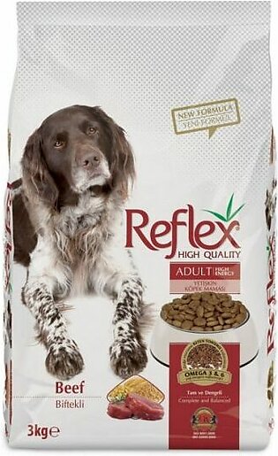 Reflex Adult Dog Food Beef High Energy