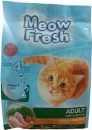 Meow Fresh Adult Cat Food – Chicken and Vegetable – 2 KG