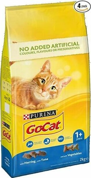 Purina GoCat Adult Dry Cat Food – 2 kg