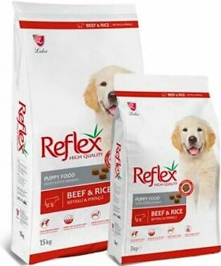 Reflex Puppy Food Beef Flavor