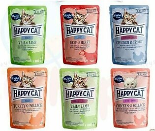 Happy Cat All Meat Pouch Cat Food 85g
