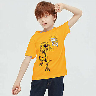 Boys "Dino" Printed Soft Cotton T-Shirt 9 MONTH - 10 YRS (MI-10954)