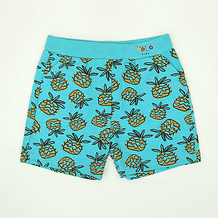 Kids All-Over Printed Soft Cotton Short (YO-11642)