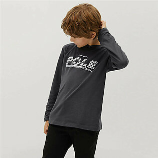 Kid's Fashion Soft Cotton Printed Long Sleeve T-Shirt (MN-00848)