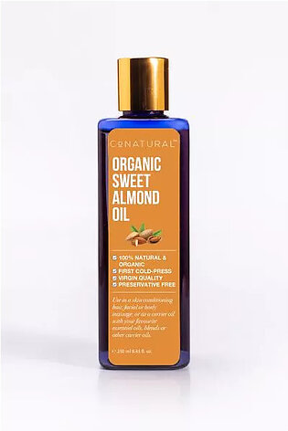 Organic Sweet Almond Oil 250 Ml