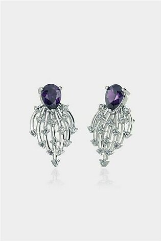 Purple Nile Earrings - 925 Silver