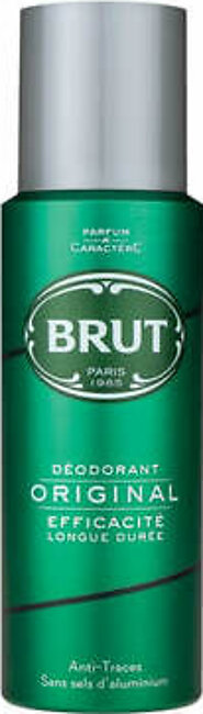 Brut Deodorant Orignal Body Spray for Men - 200ml
