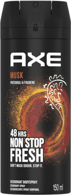 AXE Musk Deodorant Body Spray 48 Hours Non Stop Fresh 150ml