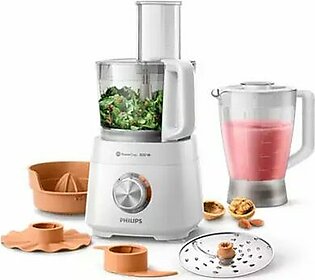 Philips HR7510/00 Viva Collection Compact Food Processor-White
