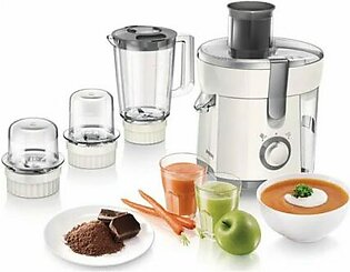 Philips HR1847/00 4 in 1 Viva Collection Food Processor-White