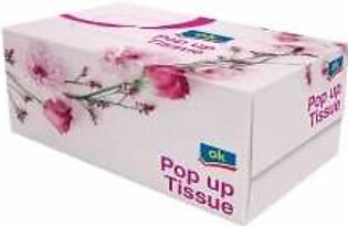 OK Popup Tissue Box (Pink)