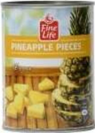 Fine Life Pineapple Pieces Heavy Syrup 580ML
